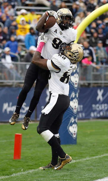 UCF beats UConn 24-16 to move above .500